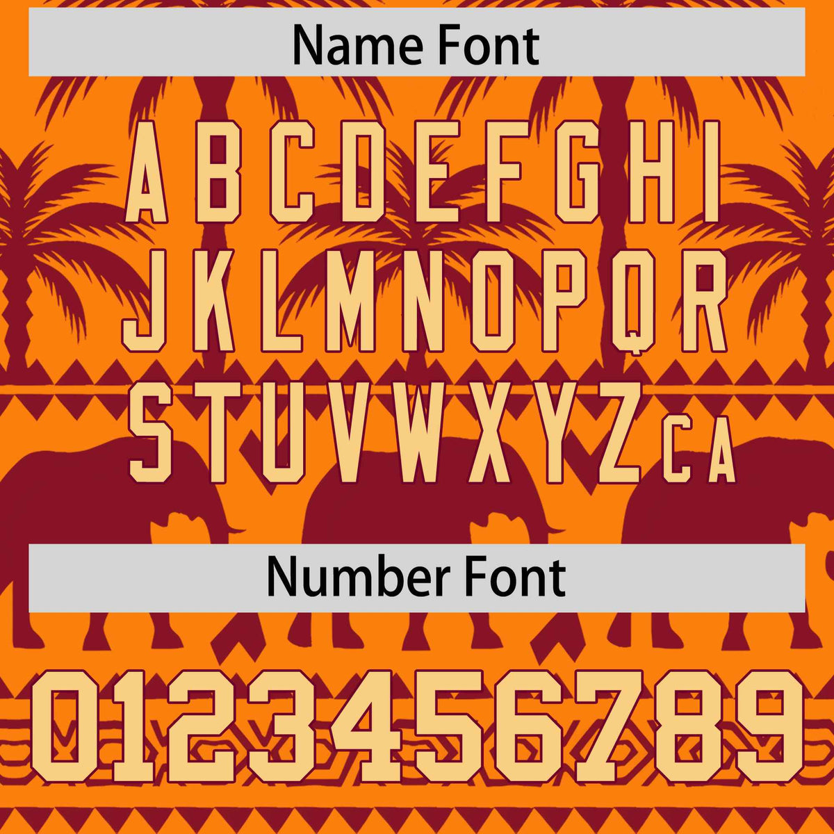 Custom Orange Crimson Graffiti Pattern Personalized Bossinia Style Authentic Baseball Jersey