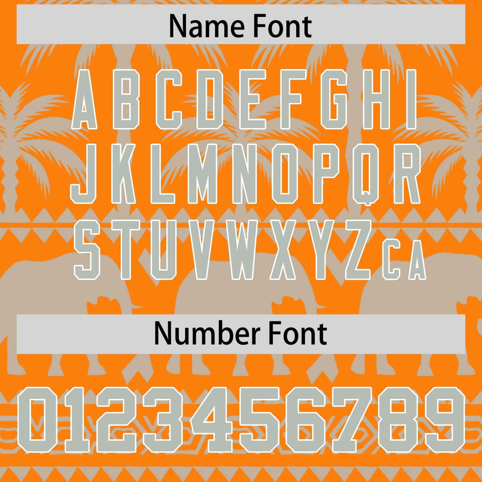 Custom Orange Gray Graffiti Pattern Personalized Bossinia Style Authentic Baseball Jersey