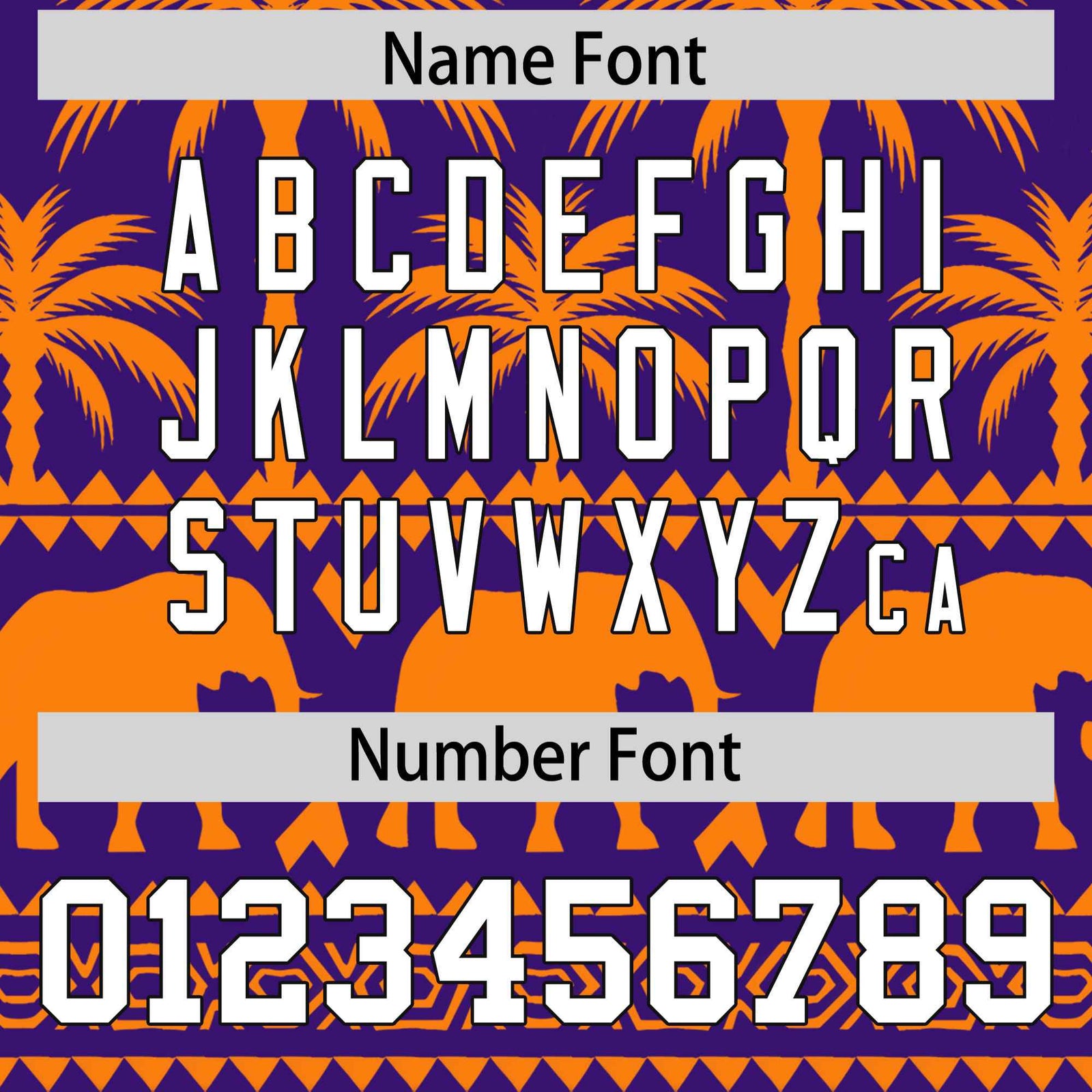 Custom Purple Orange Graffiti Pattern Personalized Bossinia Style Authentic Baseball Jersey