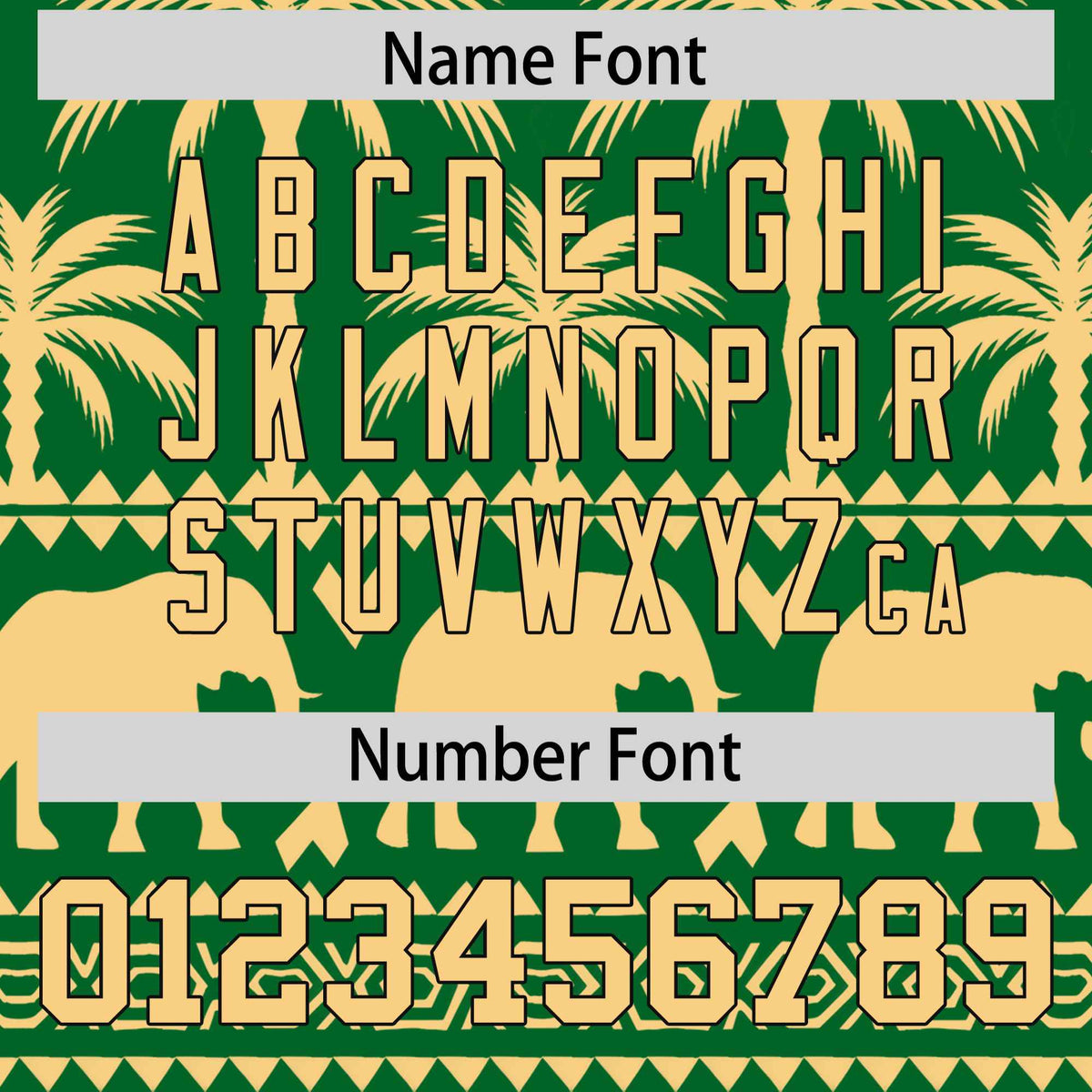 Custom Kelly Green Khaki Graffiti Pattern Personalized Bossinia Style Authentic Baseball Jersey