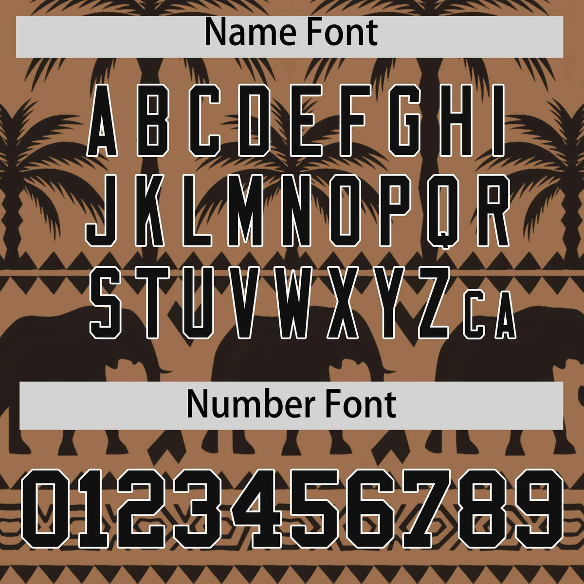 Custom Light Brown Black Graffiti Pattern Personalized Bossinia Style Authentic Baseball Jersey