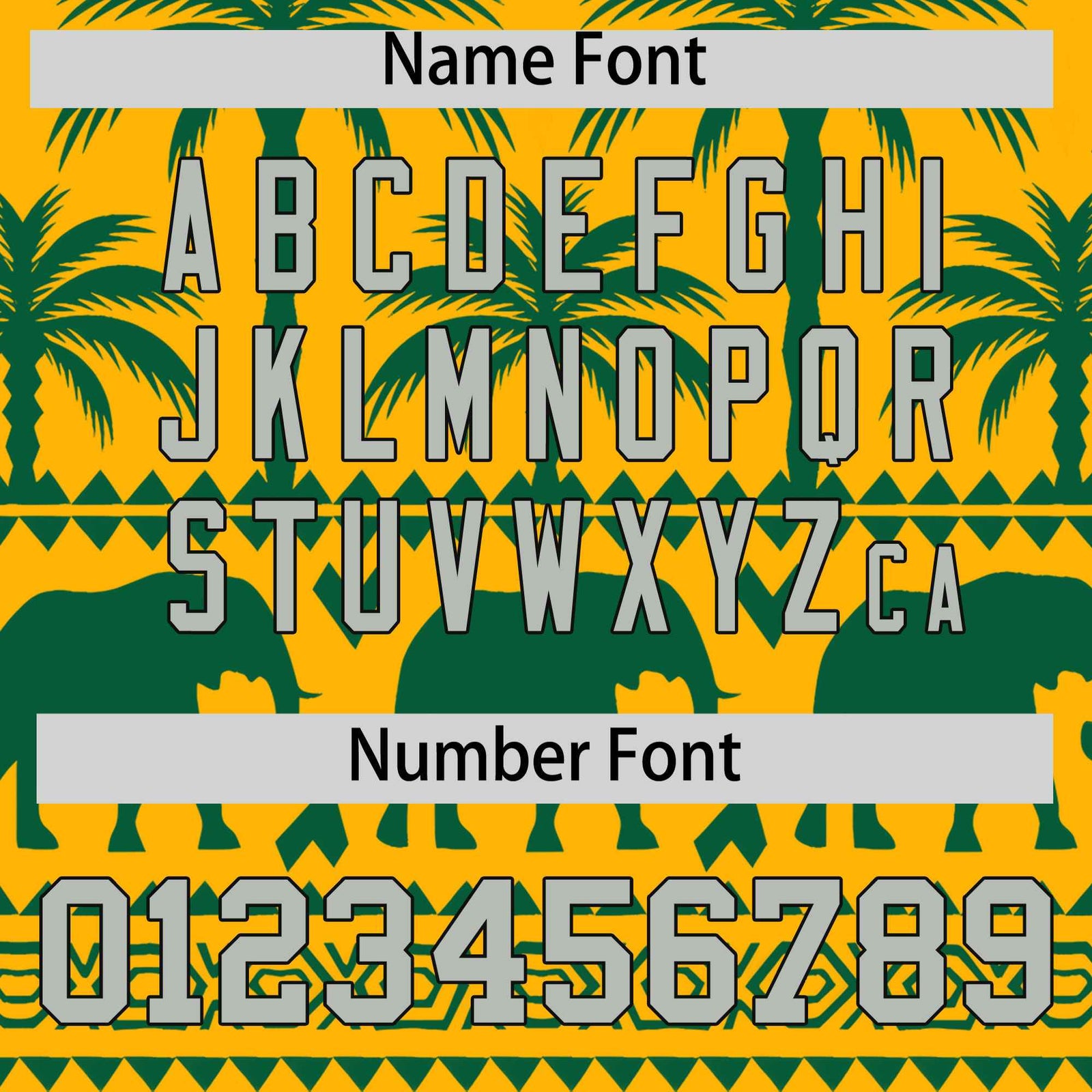 Custom Gold Green Graffiti Pattern Personalized Bossinia Style Authentic Baseball Jersey