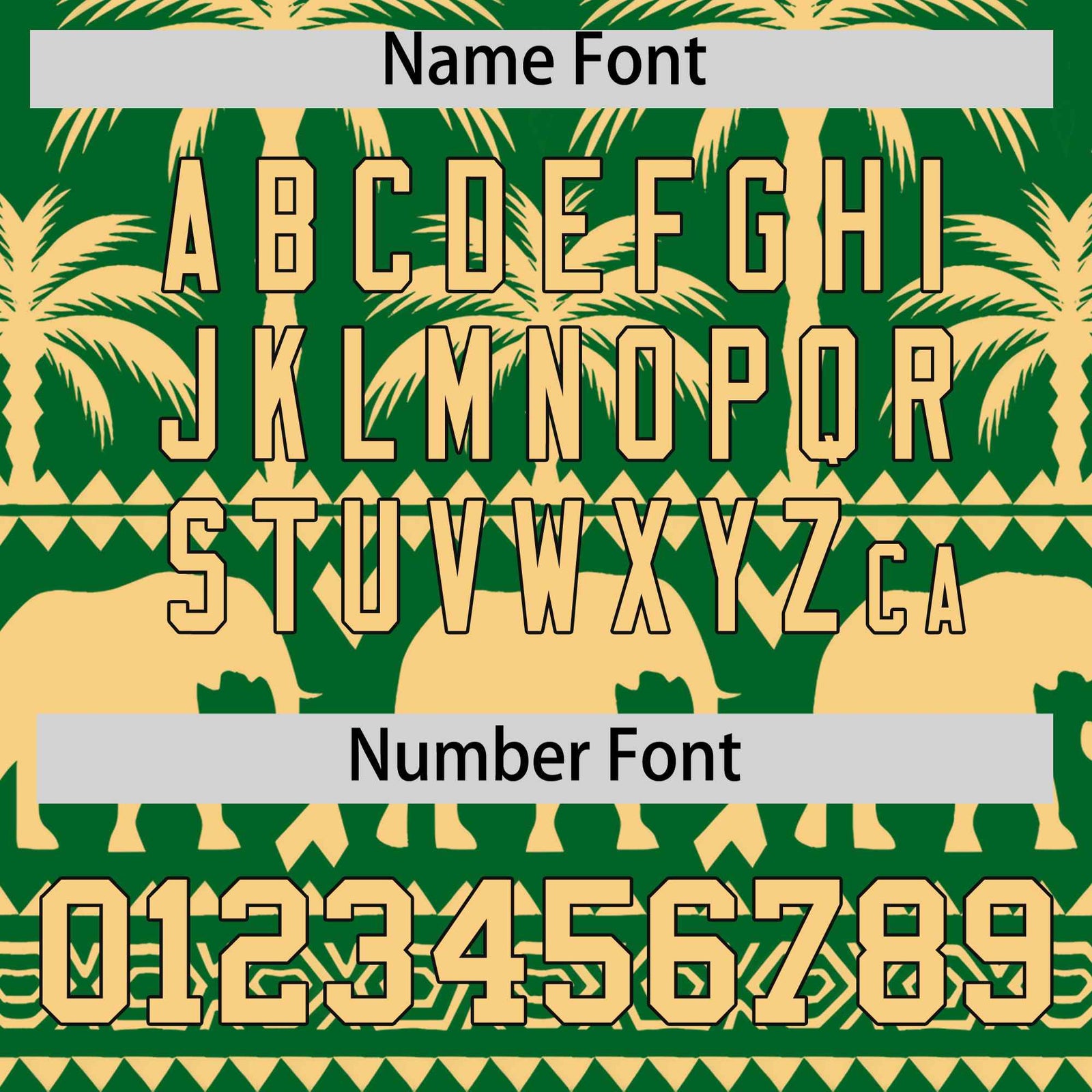 Custom Kelly Green Khaki Graffiti Pattern Personalized Bossinia Style Authentic Baseball Jersey