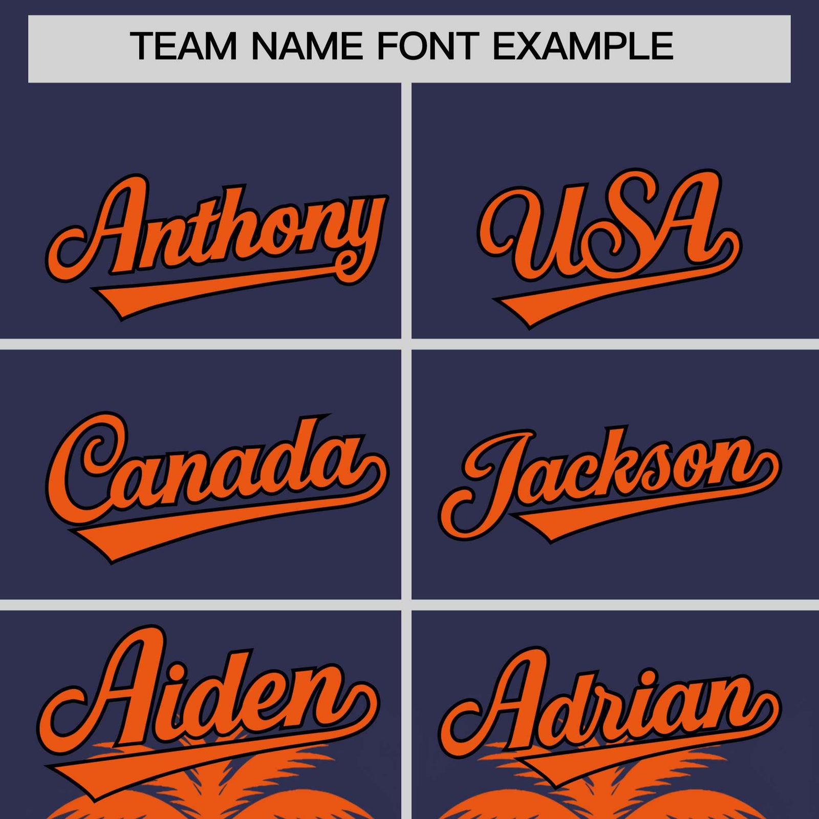 Custom Navy Orange Graffiti Pattern Personalized Bossinia Style Authentic Baseball Jersey