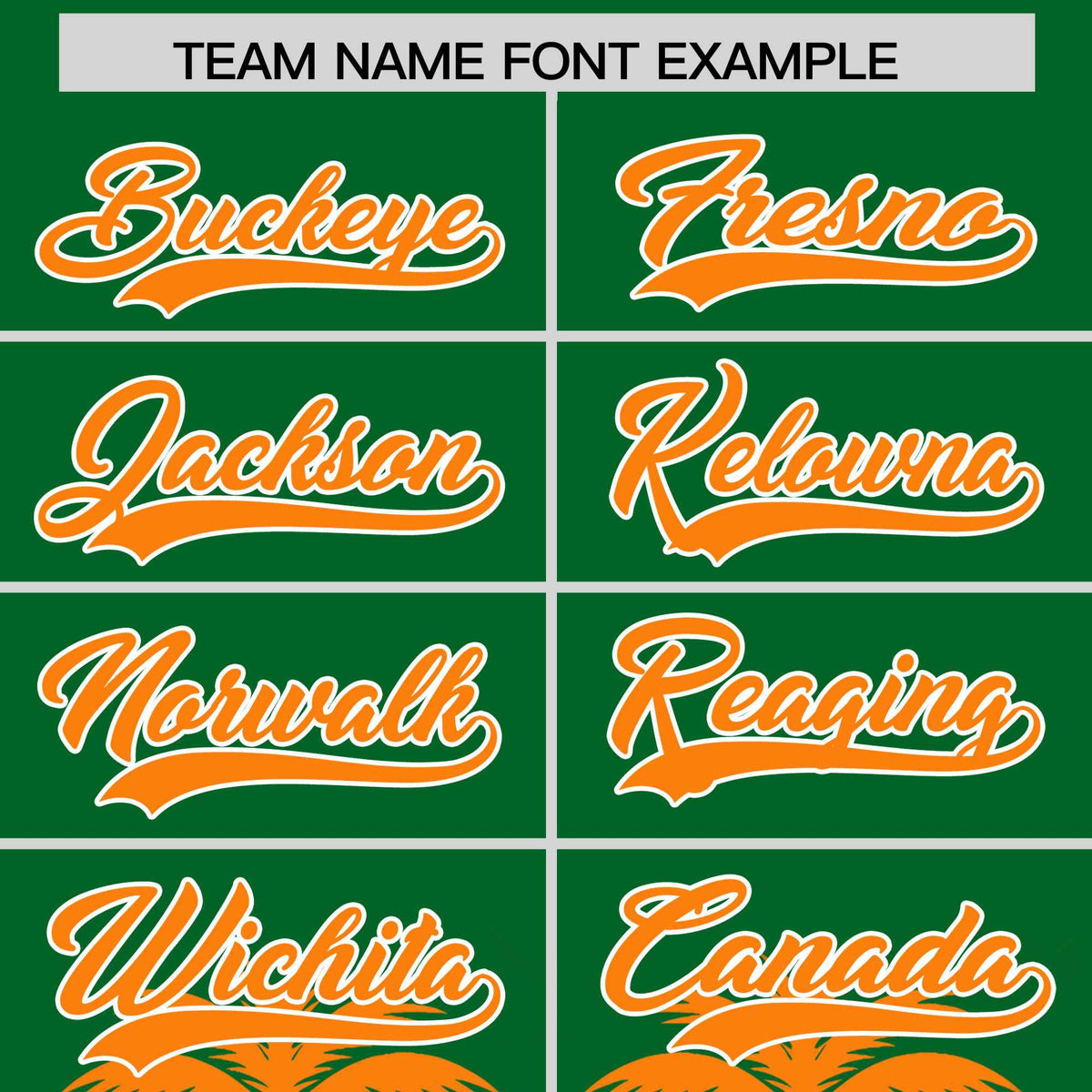 Custom Kelly Green Orange Graffiti Pattern Personalized Bossinia Style Authentic Baseball Jersey