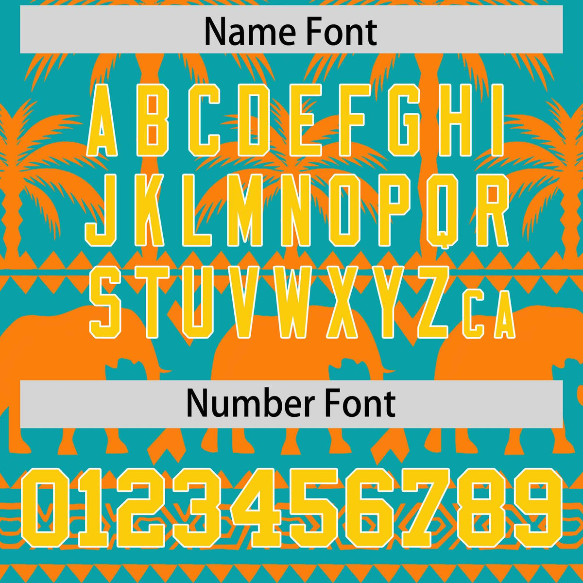 Custom Aqua Orange Graffiti Pattern Personalized Bossinia Style Authentic Baseball Jersey