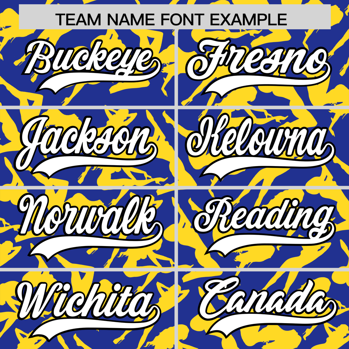 Custom Royal Gold Playboy Graffiti Pattern Authentic Baseball Jersey