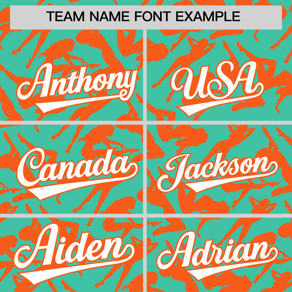 Custom Bright Green Orange Playboy Graffiti Pattern Authentic Baseball Jersey