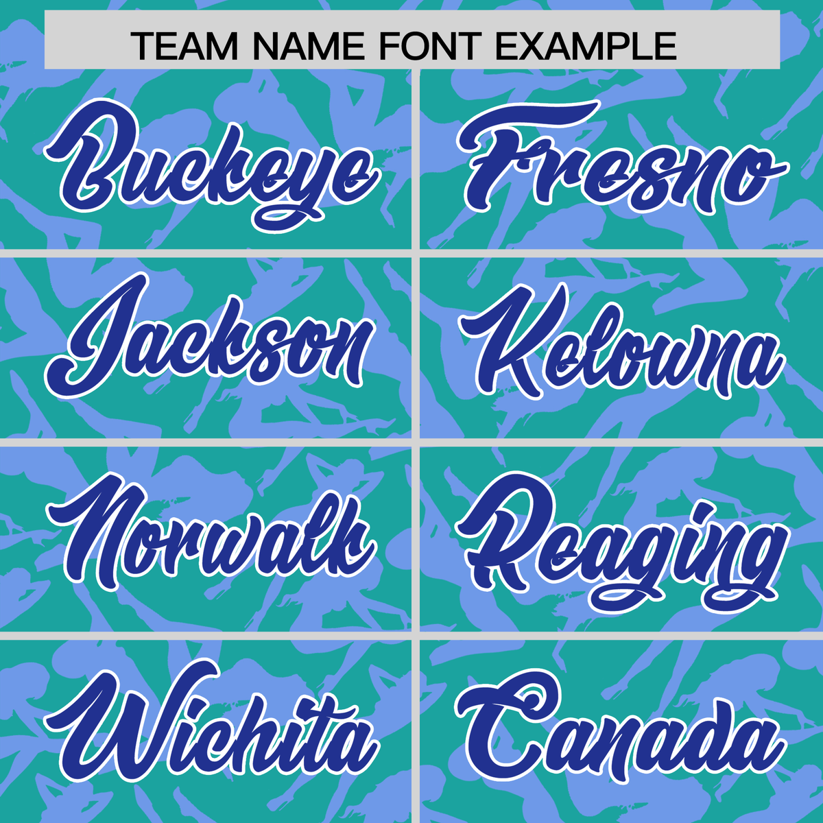 Custom Aqua Light Blue Playboy Graffiti Pattern Authentic Baseball Jersey