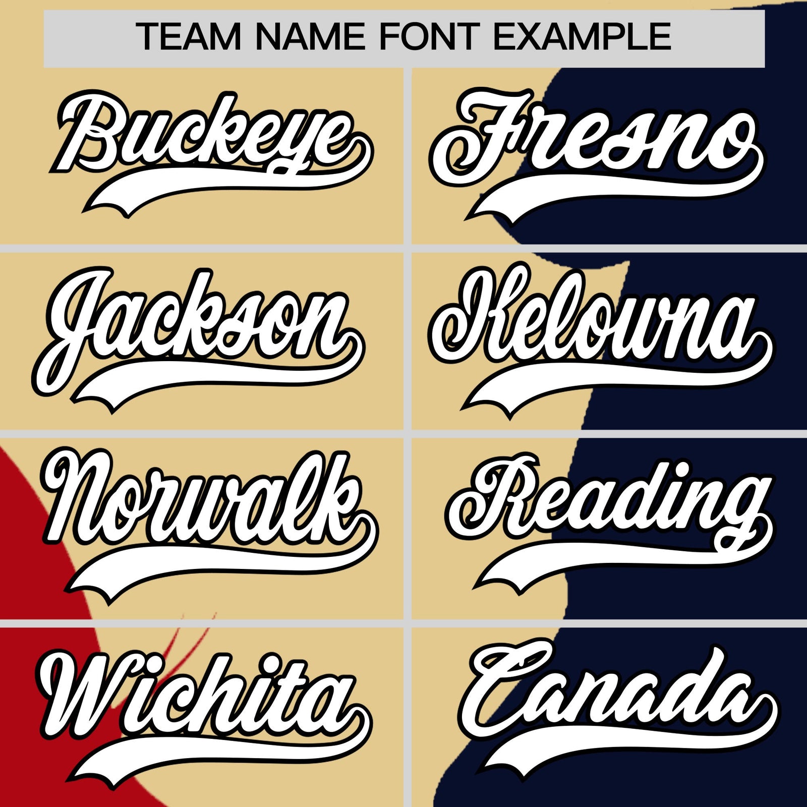 Custom Khaki Red Navy Silhouettes of Loving Couple Valentine's Day Baseball Jersey| KXKSHOP