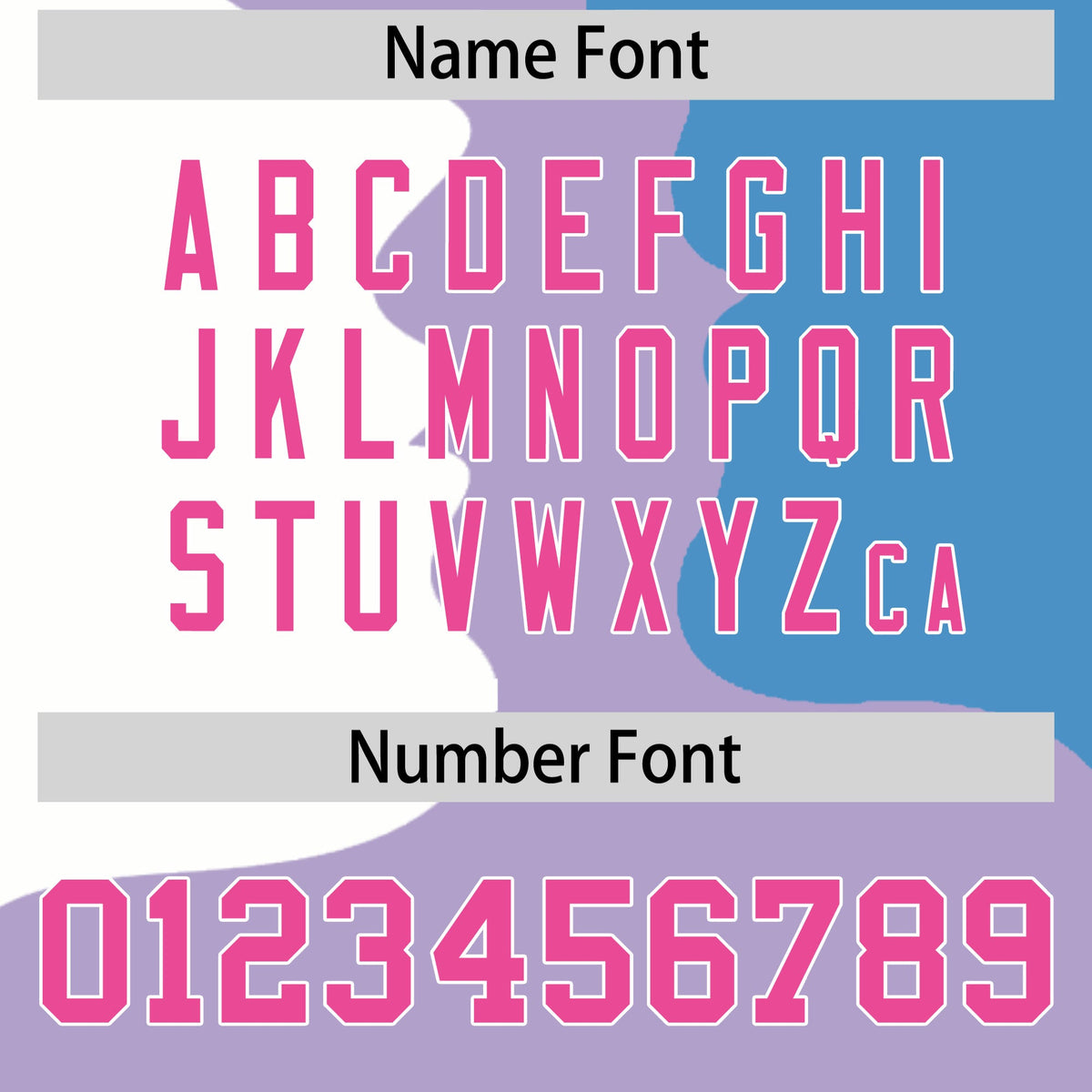 Custom Pink White Light Blue Silhouettes of Loving Couple Valentine's Day Baseball Jersey| KXKSHOP