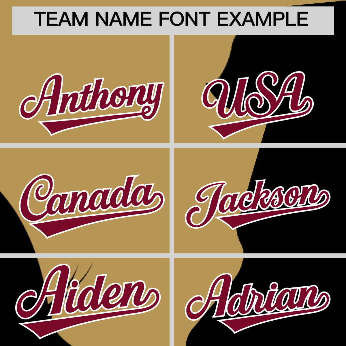 Custom Old Gold Black Silhouettes of Loving Couple Valentine's Day Baseball Jersey| KXKSHOP