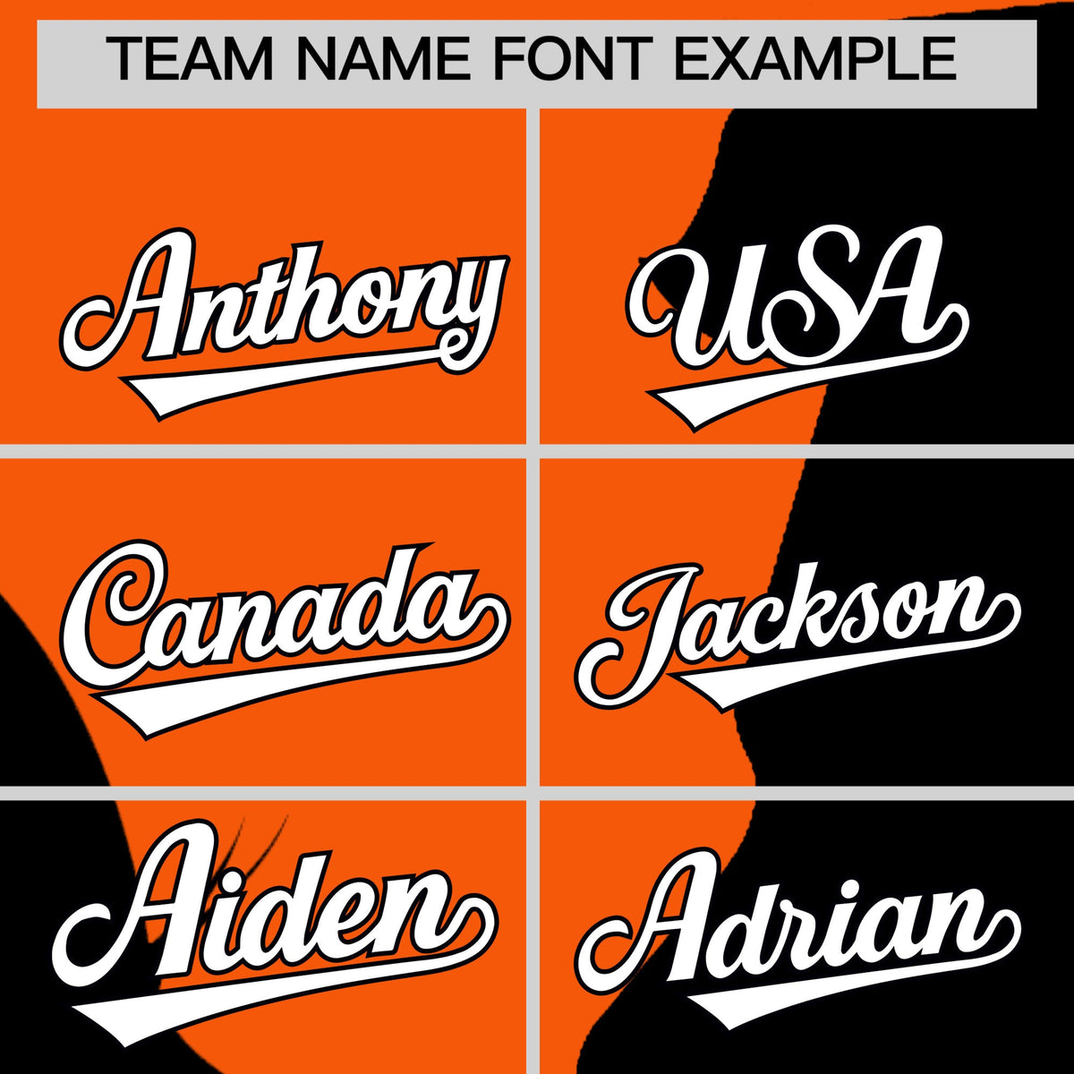 Custom Orange Black Silhouettes of Loving Couple Valentine's Day Baseball Jersey| KXKSHOP