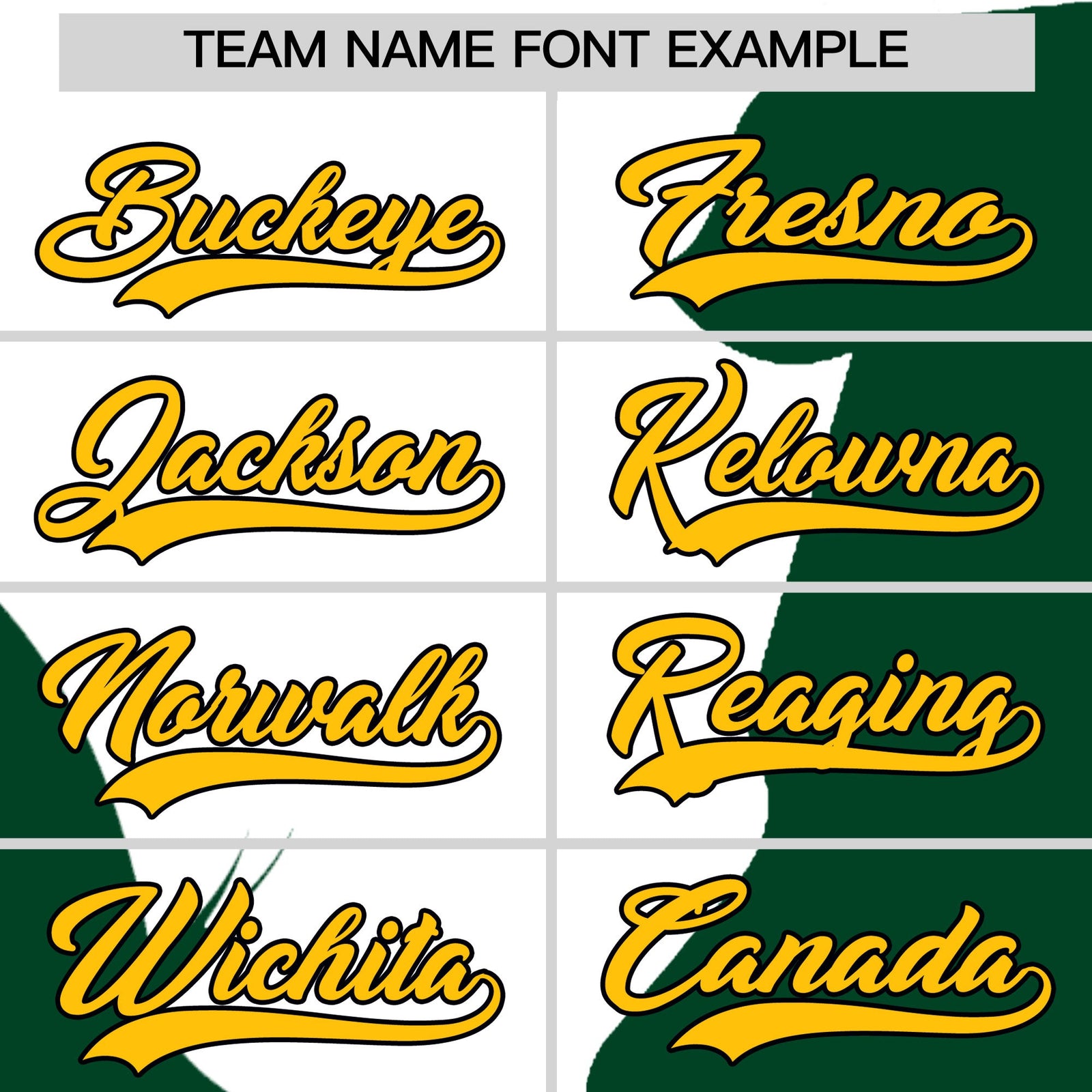 Custom Gold Green White Silhouettes of Loving Couple Valentine's Day Baseball Jersey| KXKSHOP