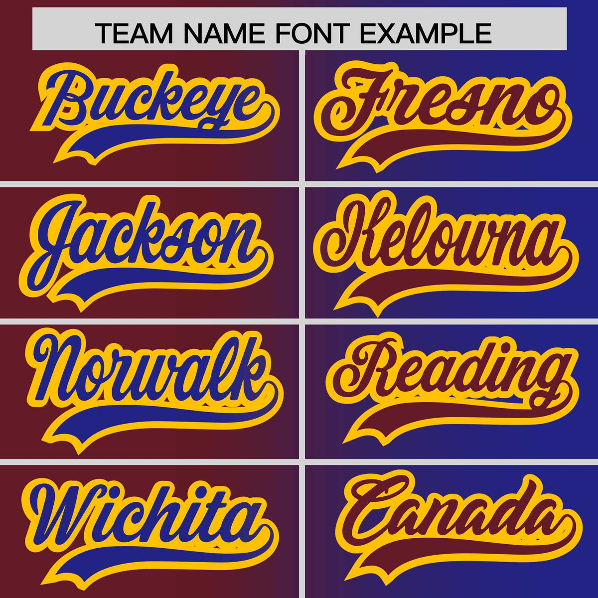 Custom Maroon Royal Two Tone Gradient Fashion Authentic Baseball Jersey