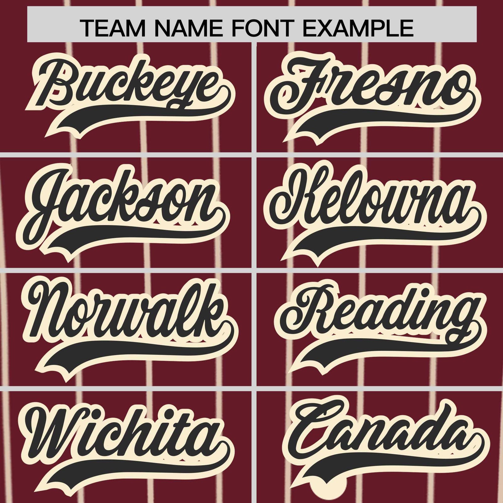 Custom Maroon Cream Gradient Stripe Fashion Authentic Baseball Jersey