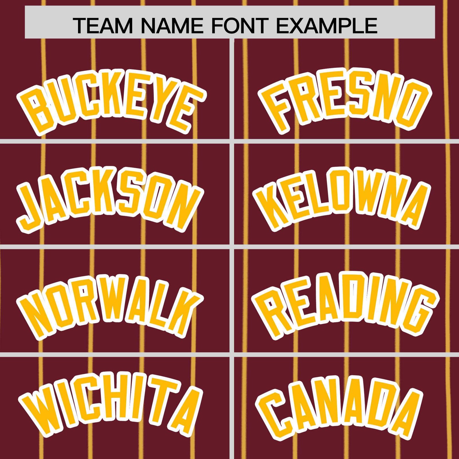 Custom Maroon Yellow Stripe Fashion Authentic Baseball Jersey