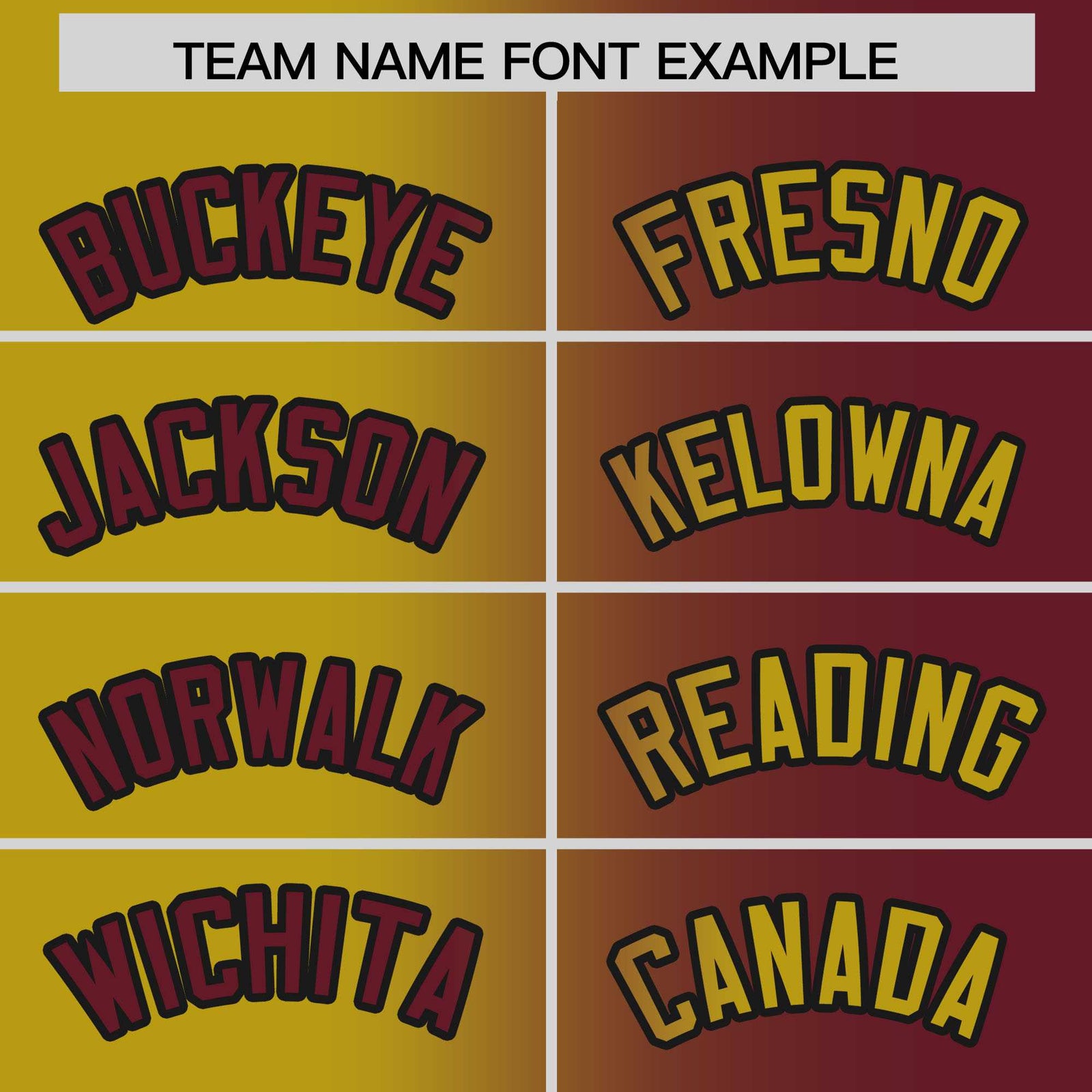 Custom Old Gold Maroon Two Tone Gradient Fashion Authentic Baseball Jersey