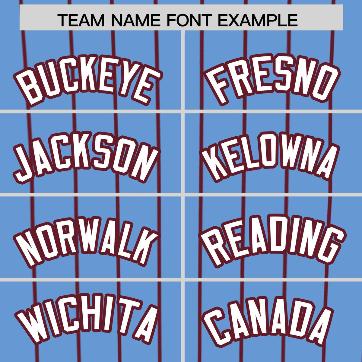 Custom Powder Blue Maroon Stripe Fashion Authentic Baseball Jersey