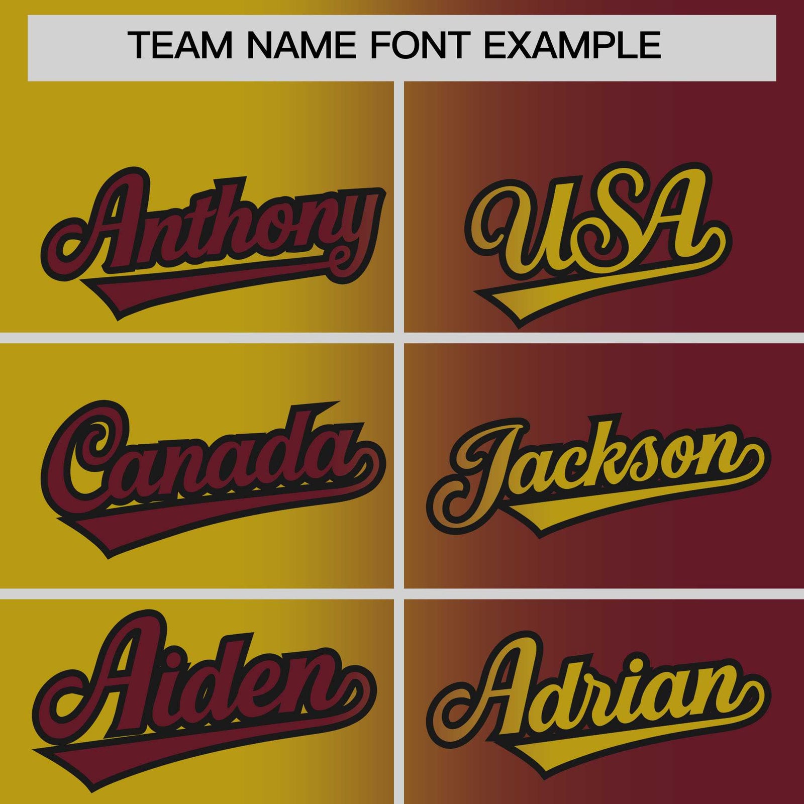 Custom Old Gold Maroon Two Tone Gradient Fashion Authentic Baseball Jersey