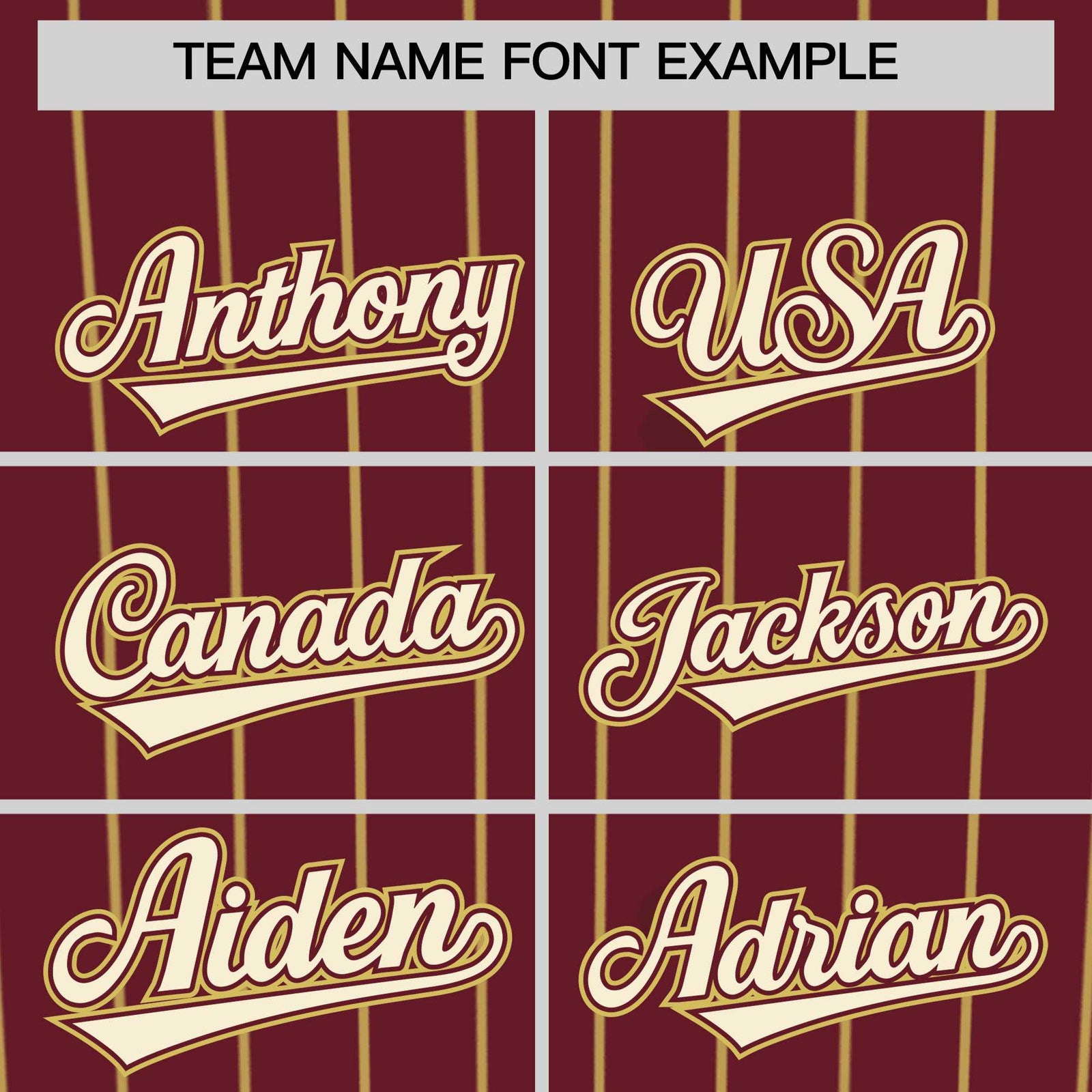 Custom Maroon Old Gold Stripe Fashion Authentic Baseball Jersey