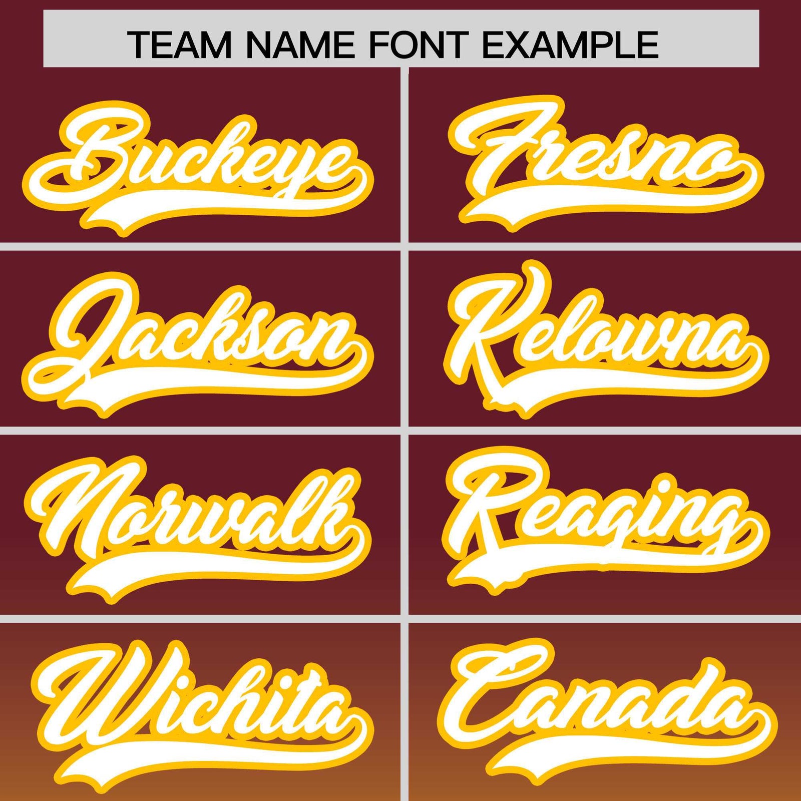 Custom Maroon Yellow Gradient Fashion Authentic Baseball Jersey