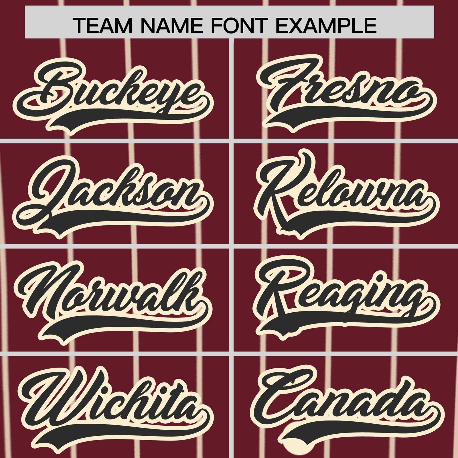 Custom Maroon Cream Gradient Stripe Fashion Authentic Baseball Jersey