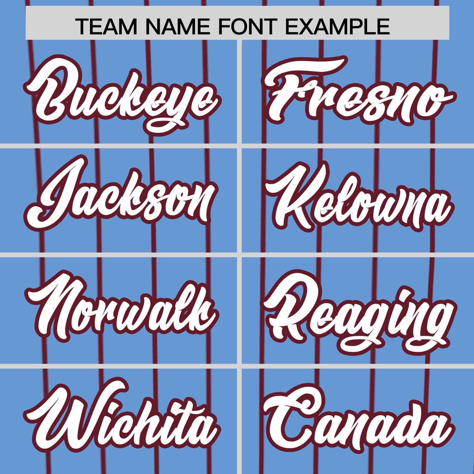 Custom Powder Blue Maroon Stripe Fashion Authentic Baseball Jersey