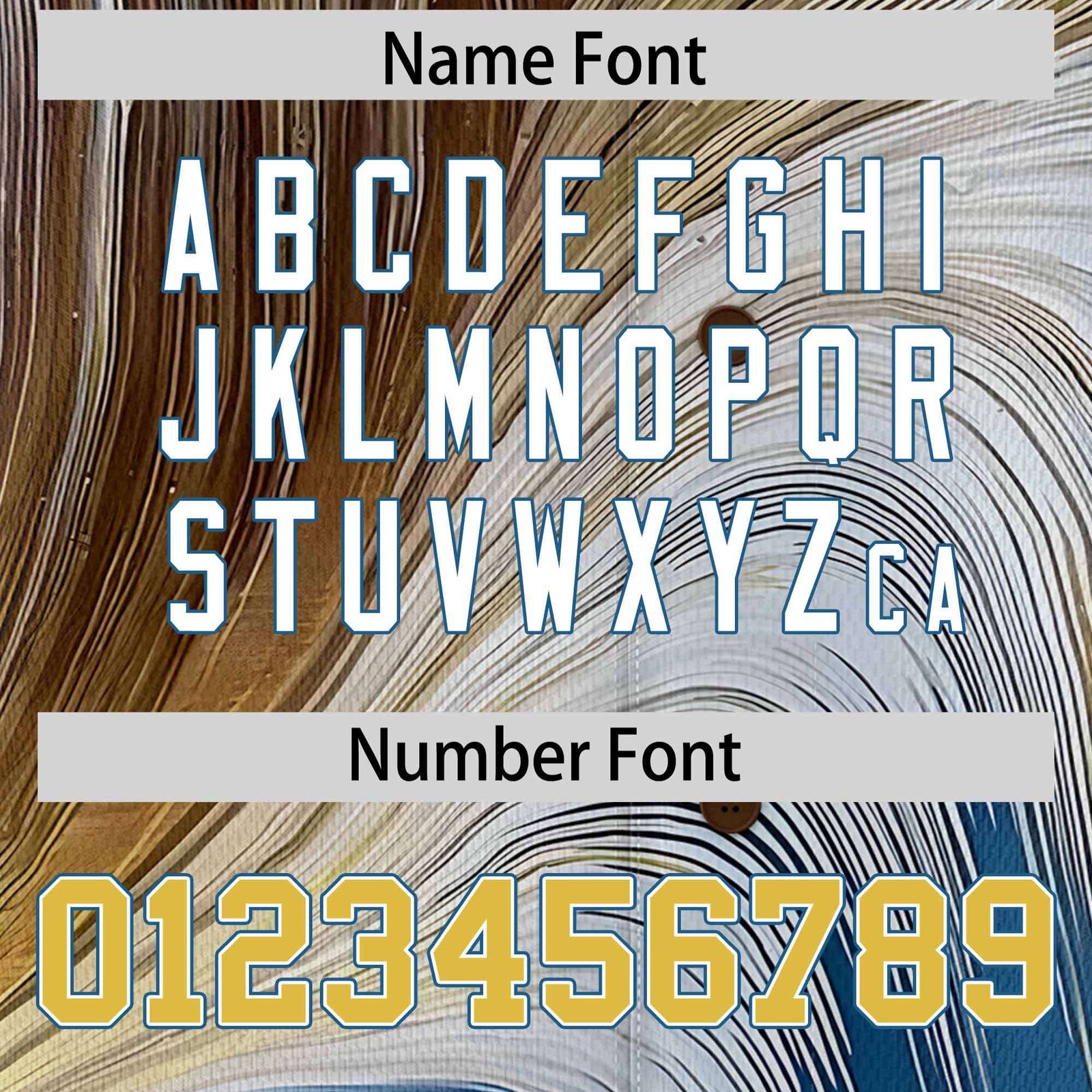 Custom Old Gold White Fluid Feather Graffiti Pattern Authentic Baseball Jersey