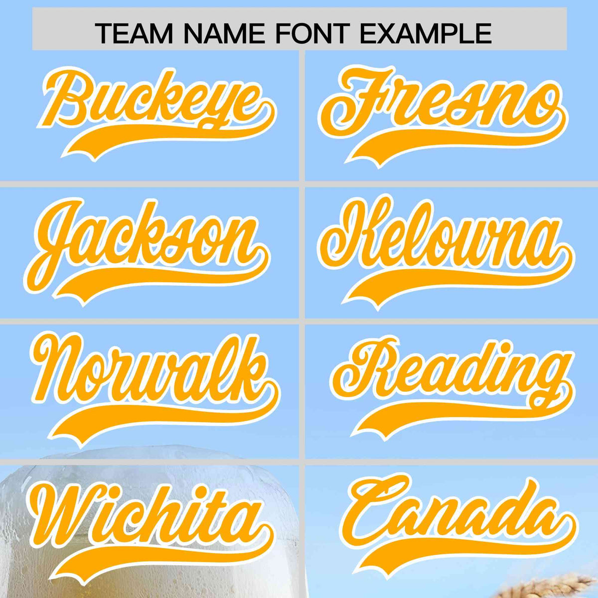 Custom Light Blue Gold National Beer Day Personalized Beer Pattern Baseball Jersey | Suitable For Groups Or Parties | KXKSHOP