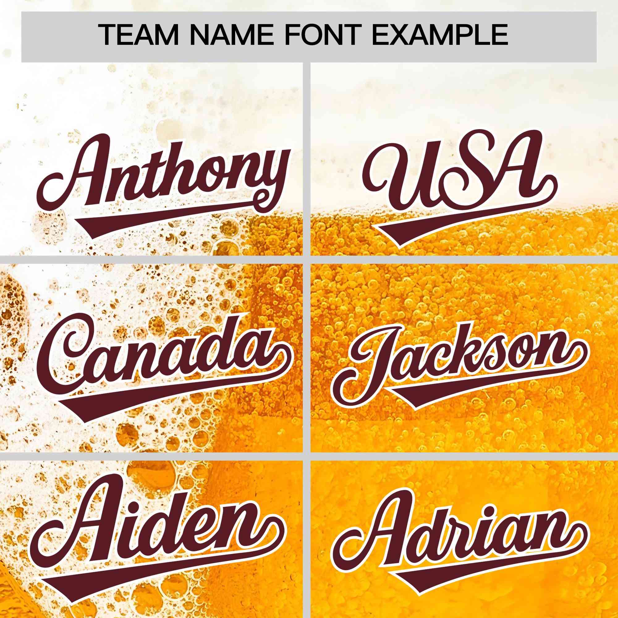 Custom Orange White National Beer Day Personalized Beer Pattern Baseball Jersey | Suitable For Groups Or Parties | KXKSHOP