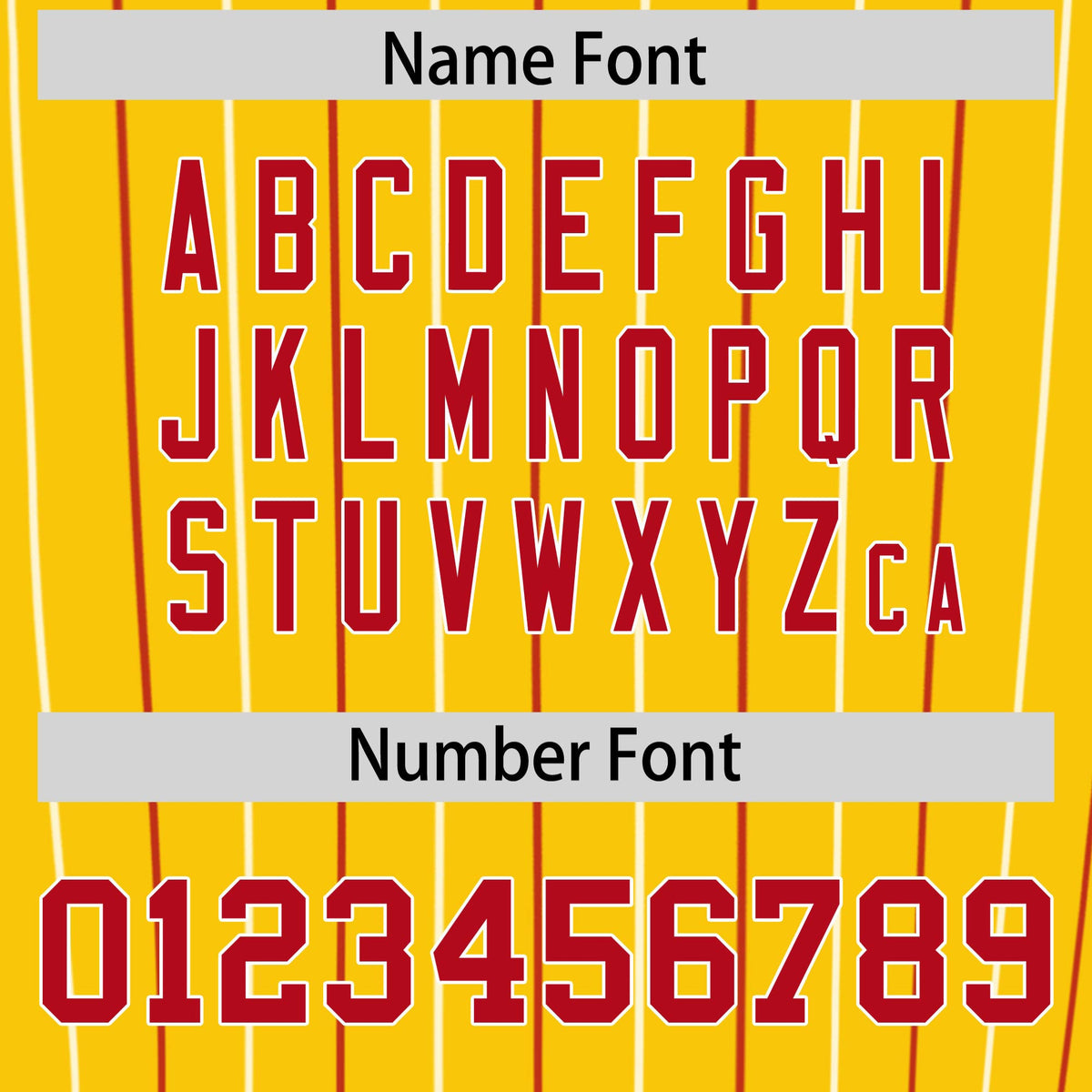 Custom Gold Red and White Bi-Color Stripes Fashion Authentic Baseball Jersey