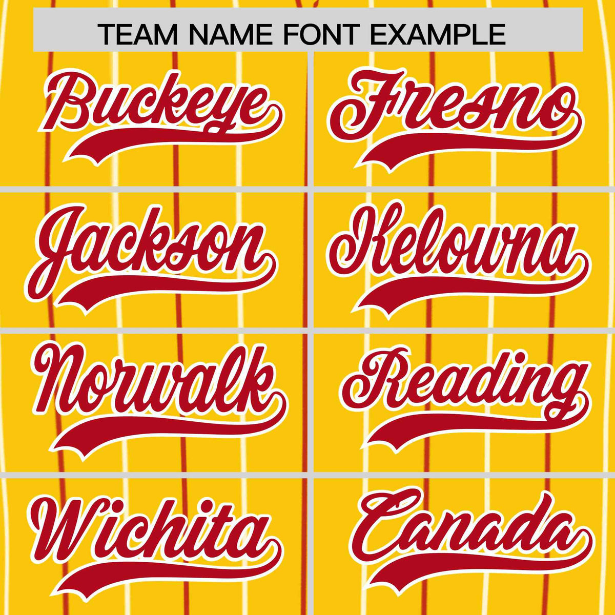 Custom Gold Red and White Bi-Color Stripes Fashion Authentic Baseball Jersey