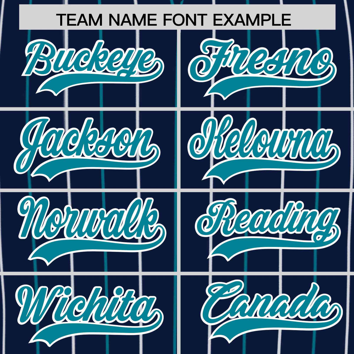 Custom Navy Teal and White Bi-Color Stripes Fashion Authentic Baseball Jersey
