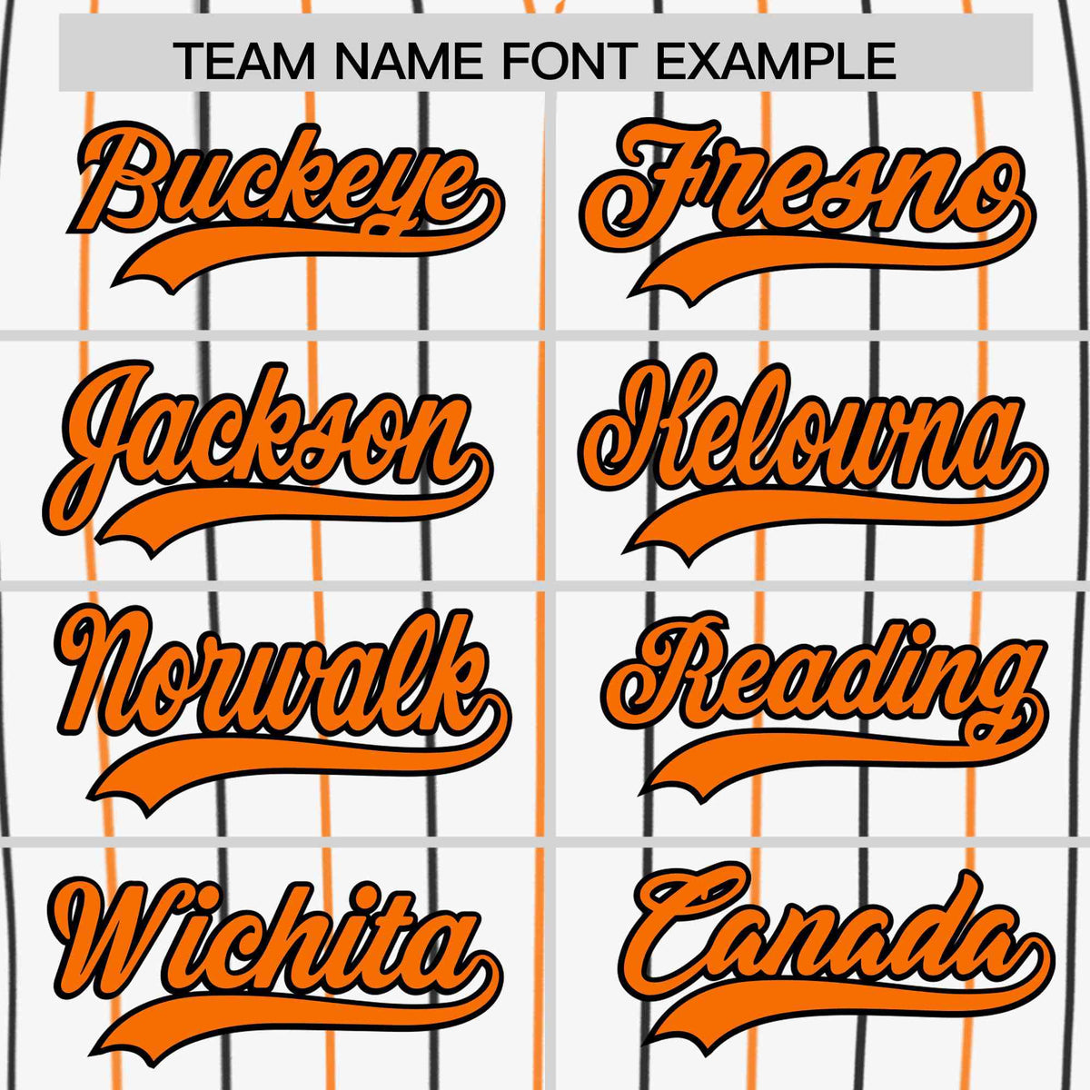 Custom White Orange and White Bi-Color Stripes Fashion Authentic Baseball Jersey