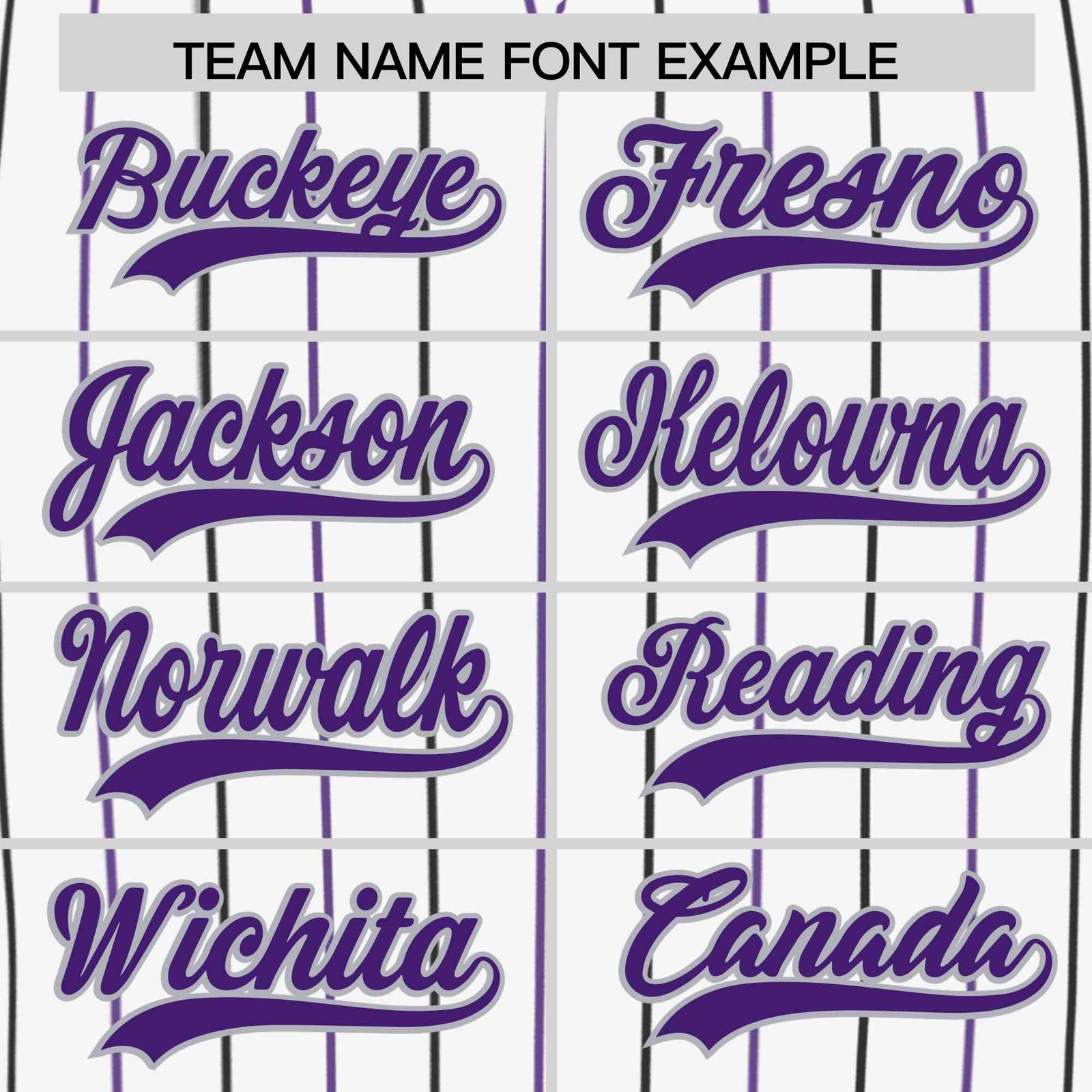 Custom White Purple and Gray Bi-Color Stripes Fashion Authentic Baseball Jersey