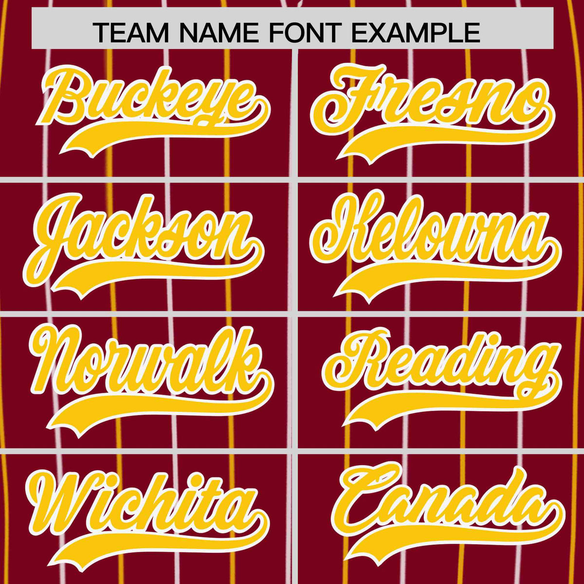 Custom Crimson Gold and White Bi-Color Stripes Fashion Authentic Baseball Jersey