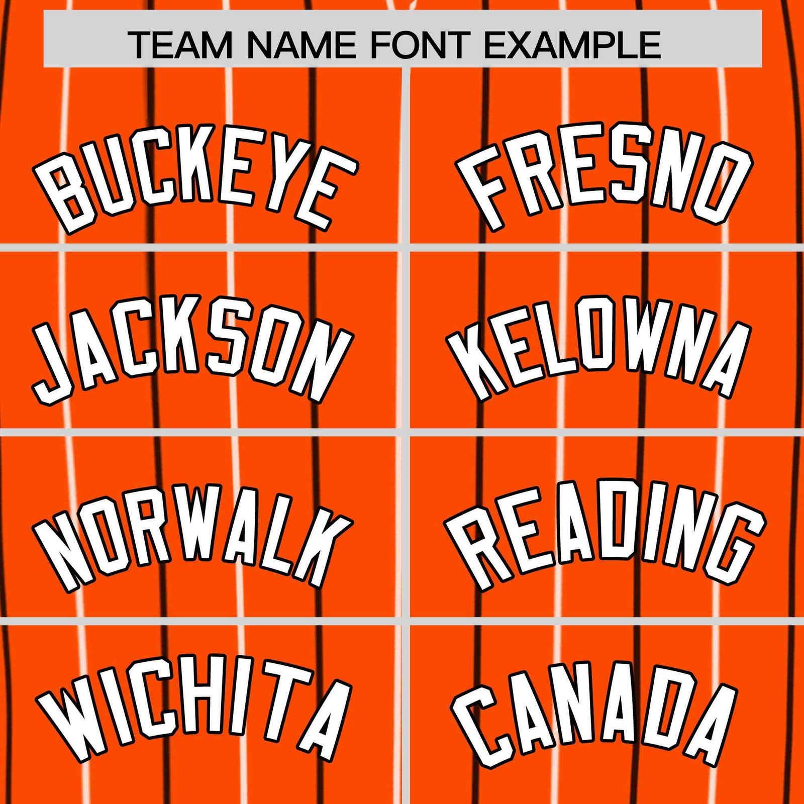 Custom Orange White and Black Bi-Color Stripes Fashion Authentic Baseball Jersey