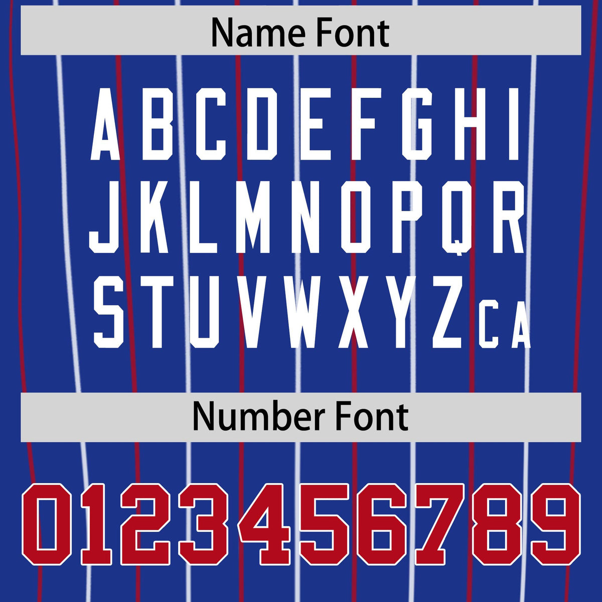 Custom Royal Red and White Bi-Color Stripes Fashion Authentic Baseball Jersey