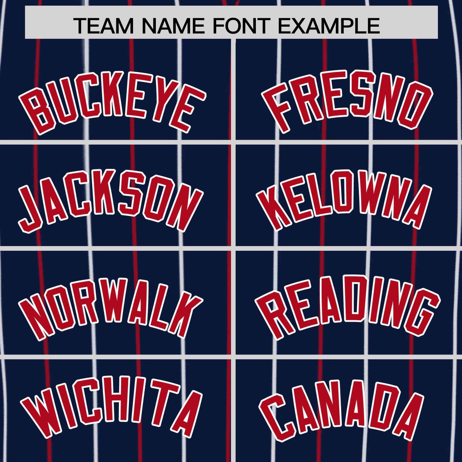 Custom Navy Red and White Bi-Color Stripes Fashion Authentic Baseball Jersey