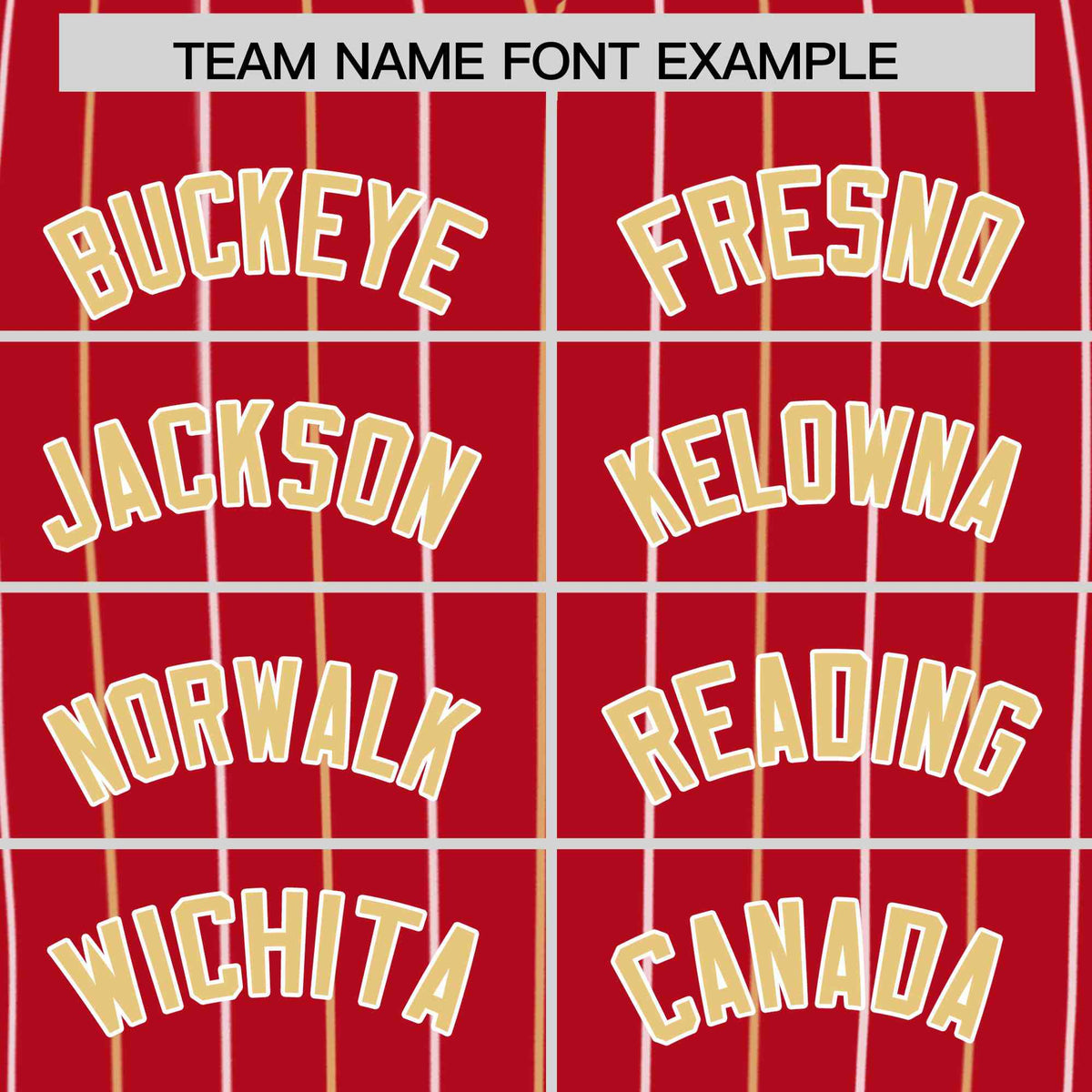 Custom Red Khaki and White Bi-Color Stripes Fashion Authentic Baseball Jersey