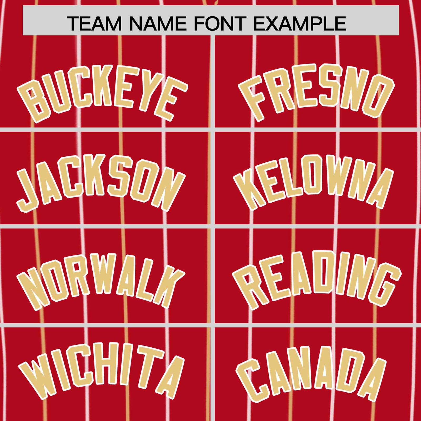 Custom Red Khaki and White Bi-Color Stripes Fashion Authentic Baseball Jersey