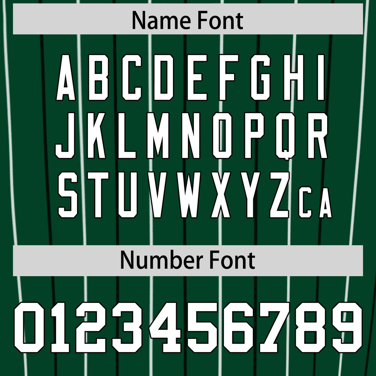 Custom Green Black and White Bi-Color Stripes Fashion Authentic Baseball Jersey