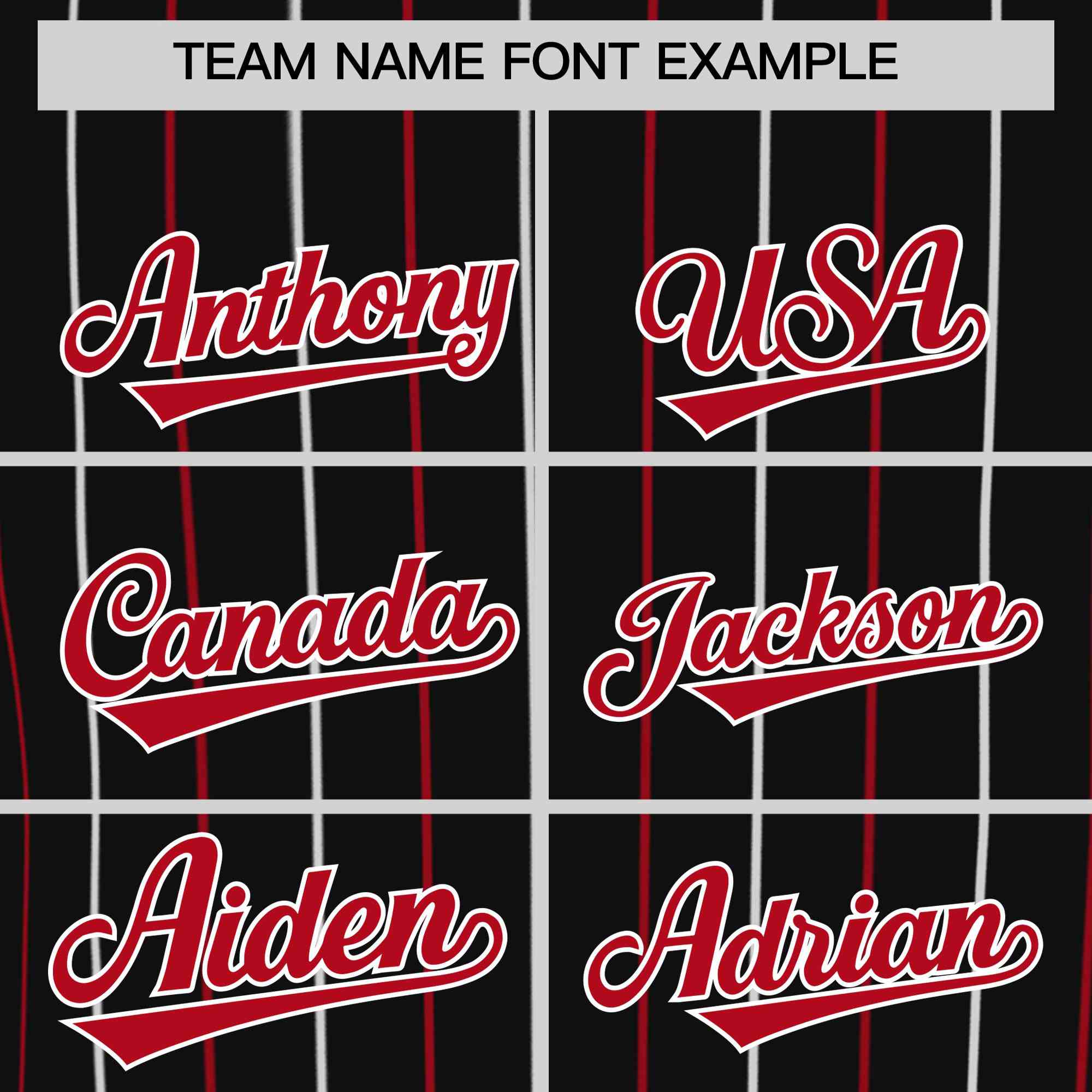 Custom Black Red and White Bi-Color Stripes Fashion Authentic Baseball Jersey