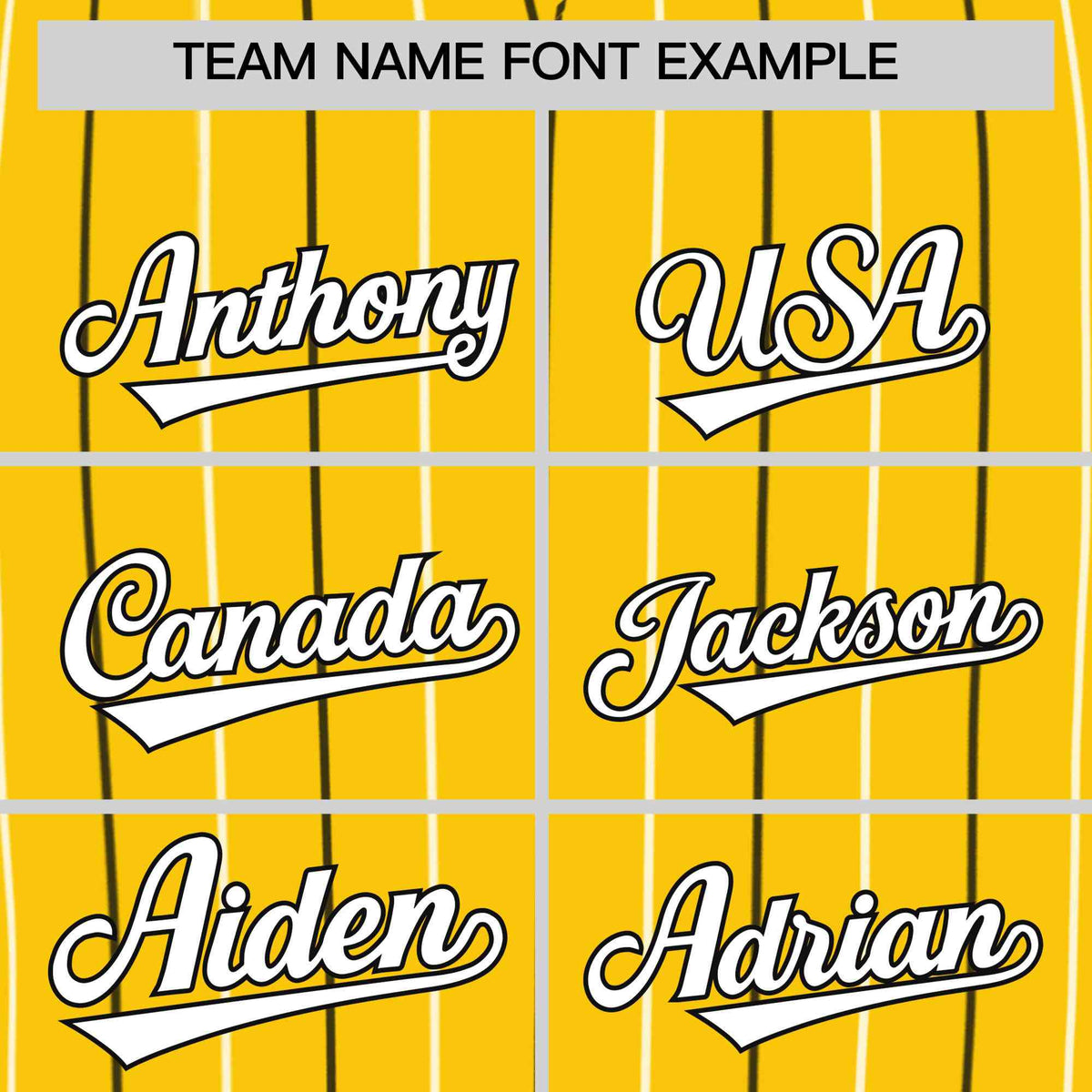 Custom Gold Black and White Bi-Color Stripes Fashion Authentic Baseball Jersey