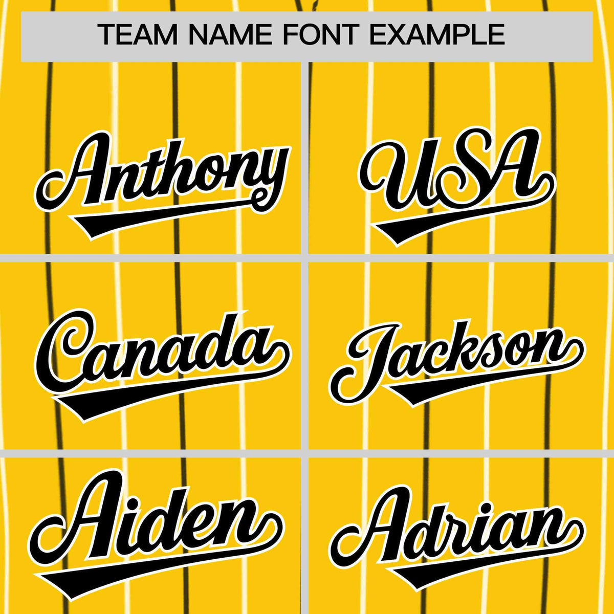 Custom Gold Black and White Bi-Color Stripes Fashion Authentic Baseball Jersey