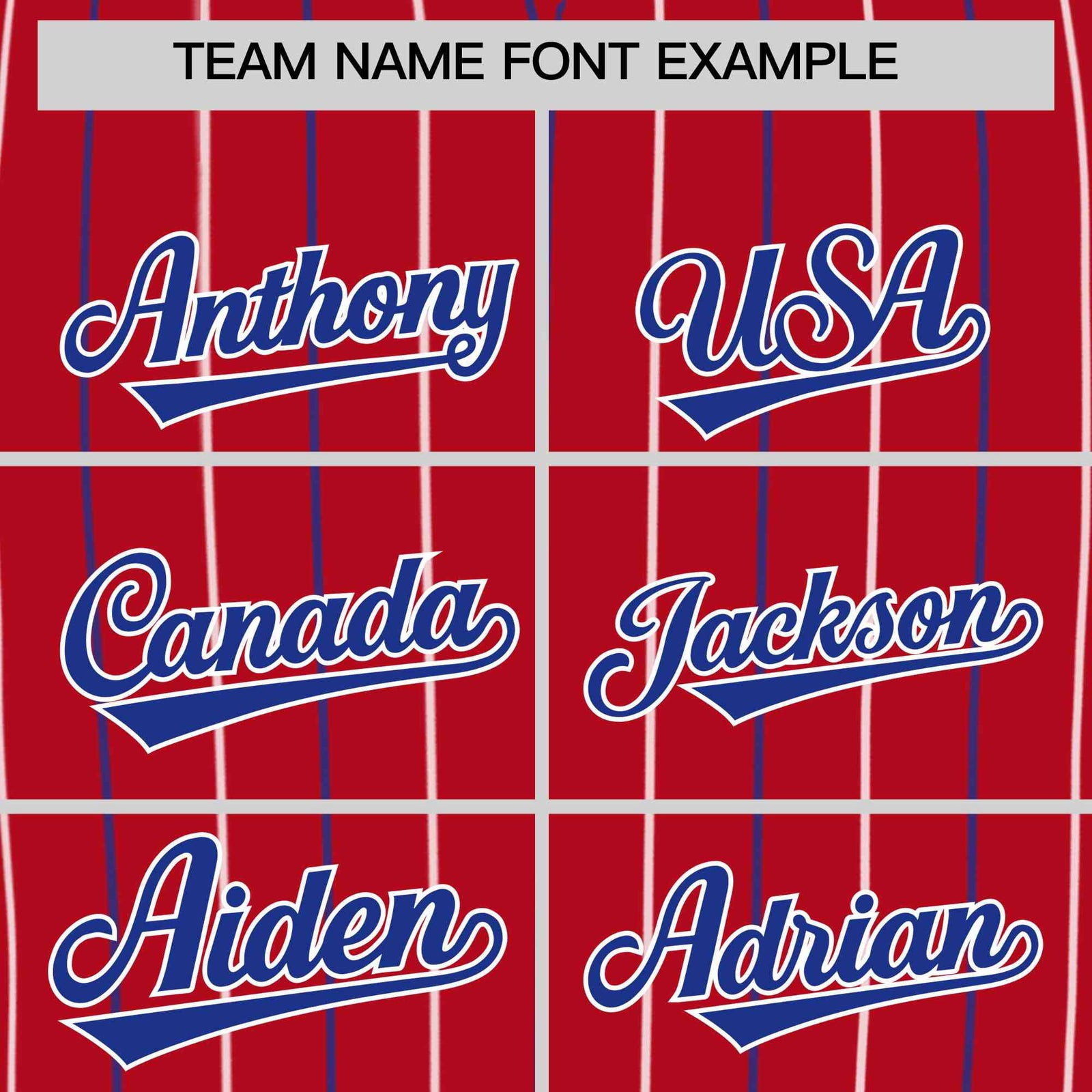 Custom Red Royal and White Bi-Color Stripes Fashion Authentic Baseball Jersey