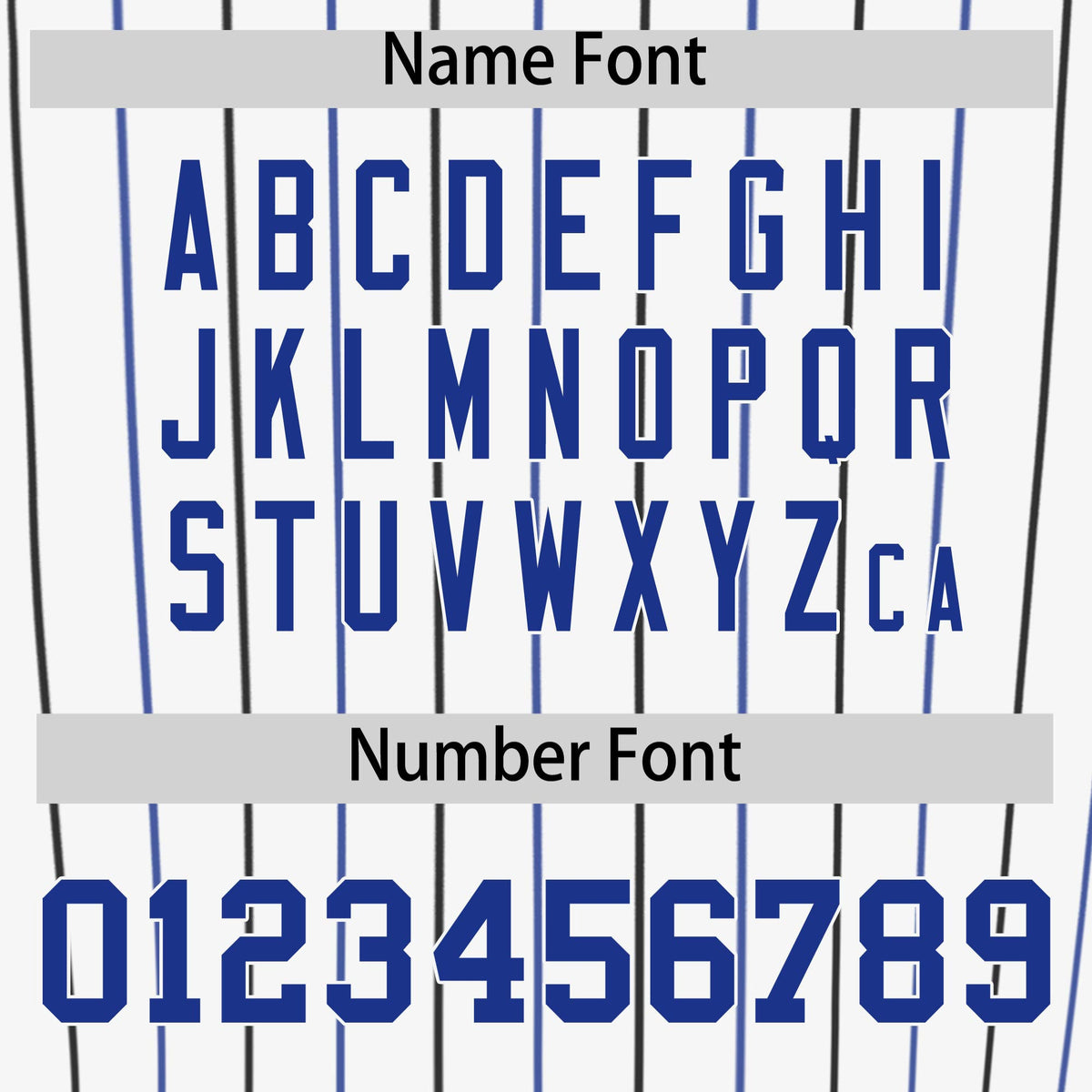 Custom White Royal and Black Bi-Color Stripes Fashion Authentic Baseball Jersey