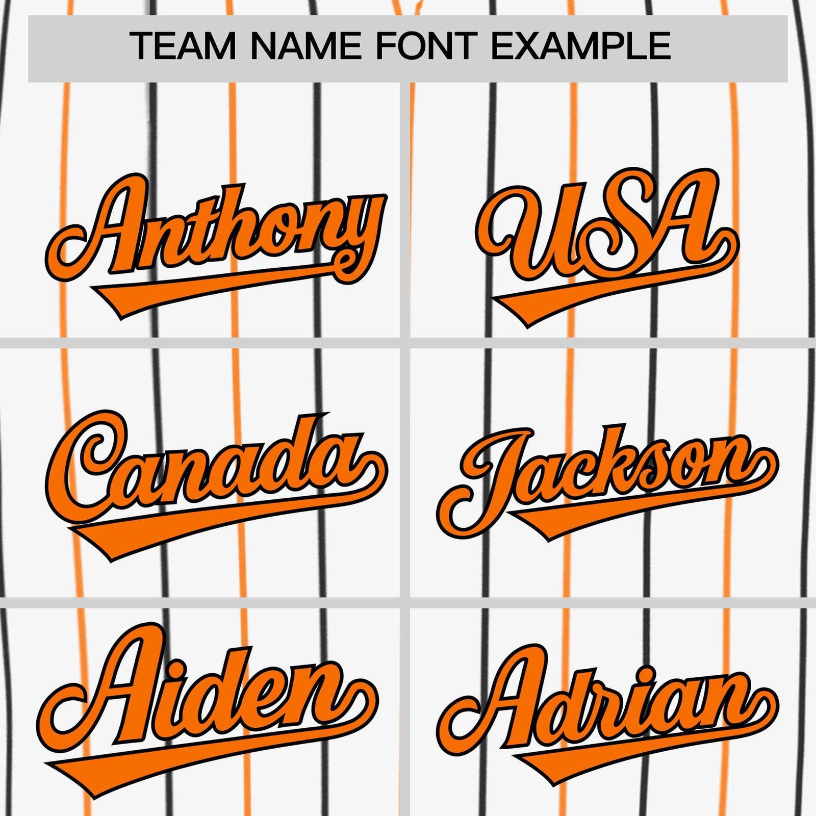 Custom White Orange and White Bi-Color Stripes Fashion Authentic Baseball Jersey