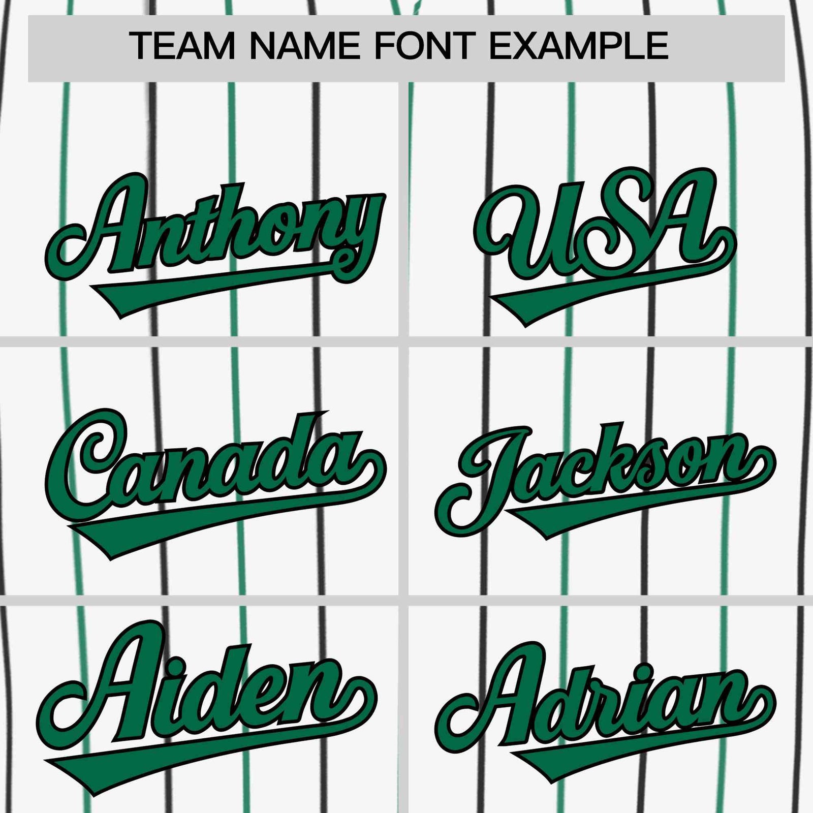 Custom White Kelly Green and Black Bi-Color Stripes Fashion Authentic Baseball Jersey